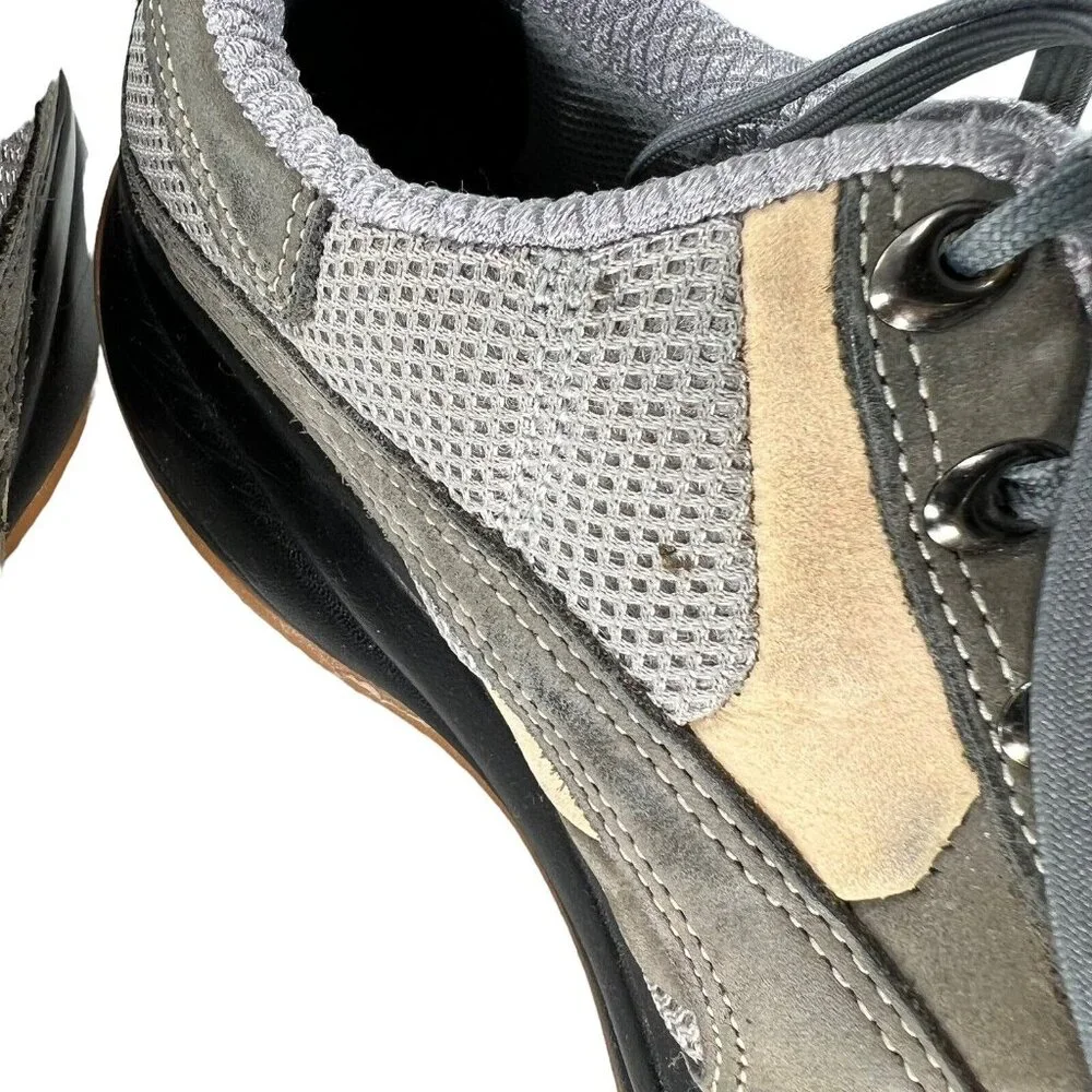 Joya Karl Muller Venezia Light Toning Walking Shoes Womens size 7 EU 37 Gray Tan - Picture 8 of 13